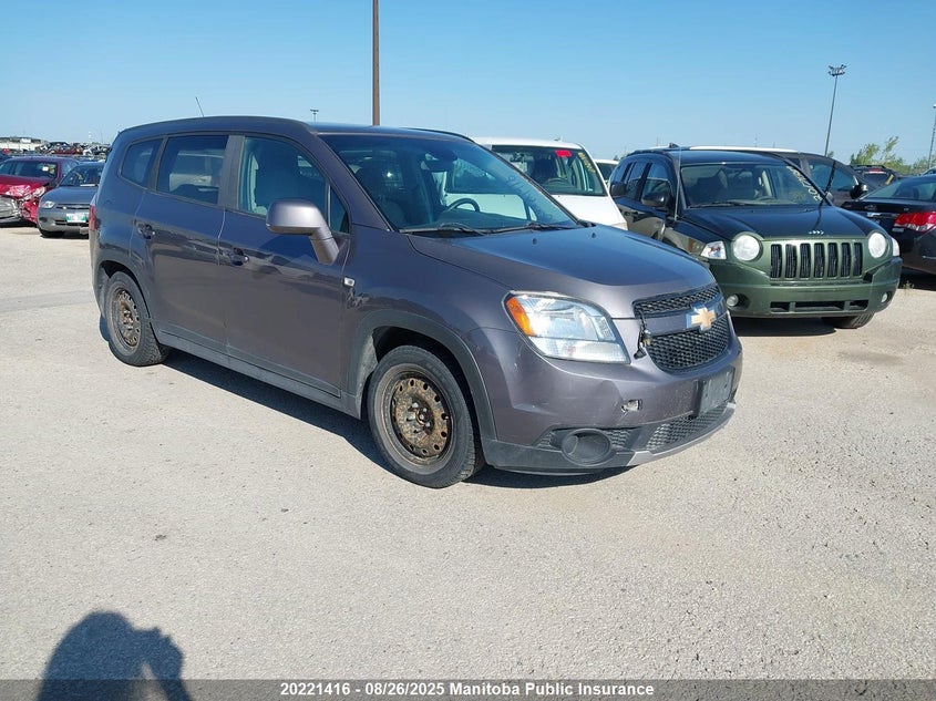 KL77P2EM9CK508278 2012 Chevrolet Orlando Lt auction photo 1