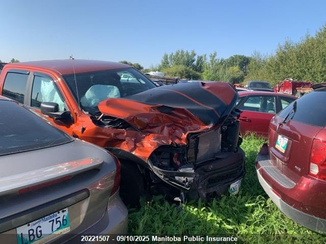 1C6RR7LT5PS589645 2023 Dodge Ram 1500 Slt Crew Cab auction photo 1