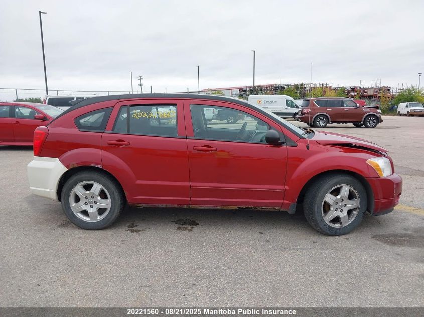 2009 Dodge Caliber Sxt VIN: 1B3HB48A19D192361 Lot: 20221560