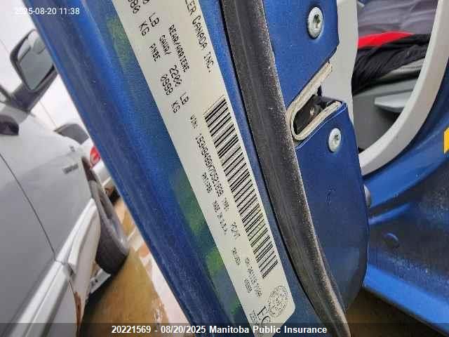 2007 Dodge Caliber Sxt VIN: 1B3HB48BX7D521838 Lot: 20221569