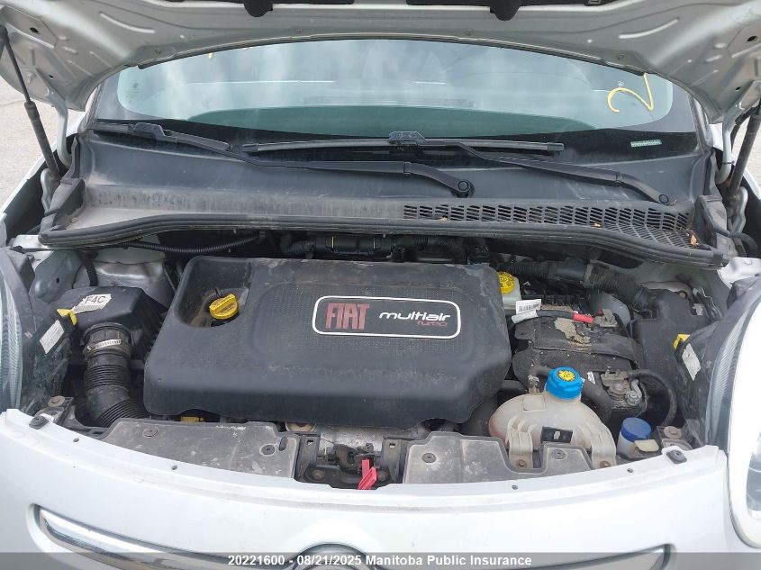 2014 Fiat 500L Pop VIN: ZFBCFAAH4EZ017878 Lot: 20221600