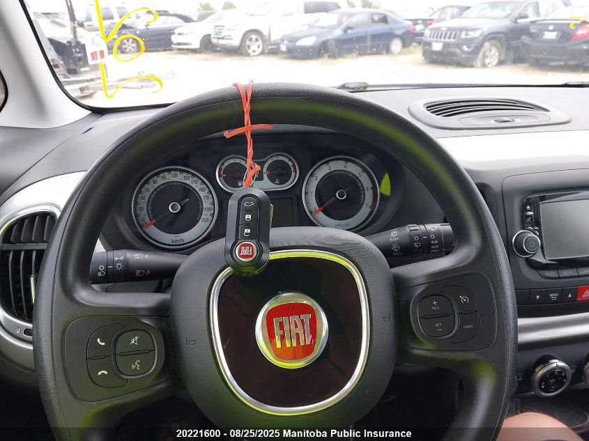 2014 Fiat 500L Pop VIN: ZFBCFAAH4EZ017878 Lot: 20221600