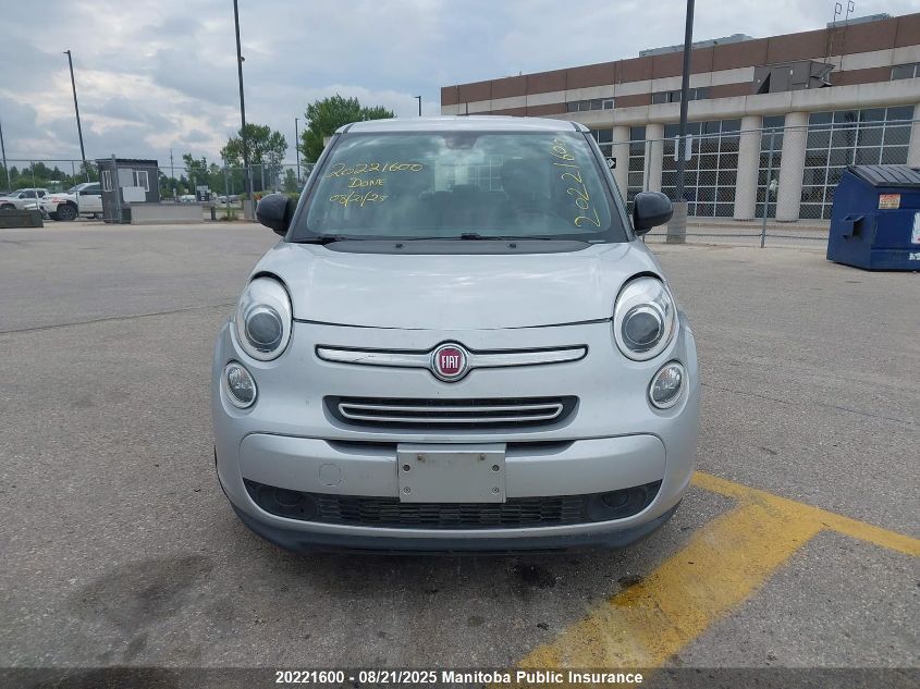 2014 Fiat 500L Pop VIN: ZFBCFAAH4EZ017878 Lot: 20221600