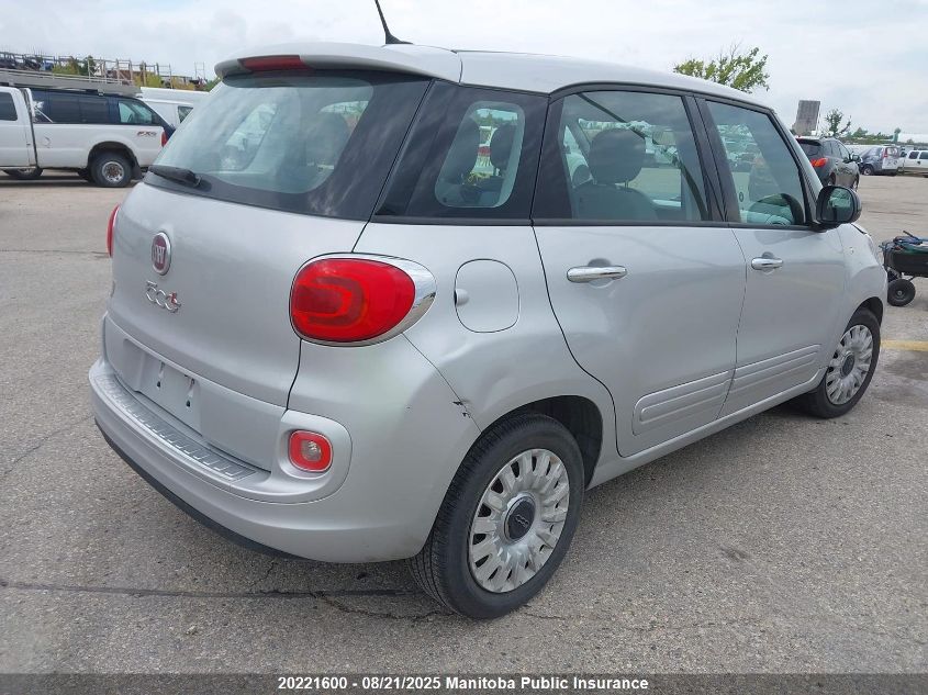 2014 Fiat 500L Pop VIN: ZFBCFAAH4EZ017878 Lot: 20221600