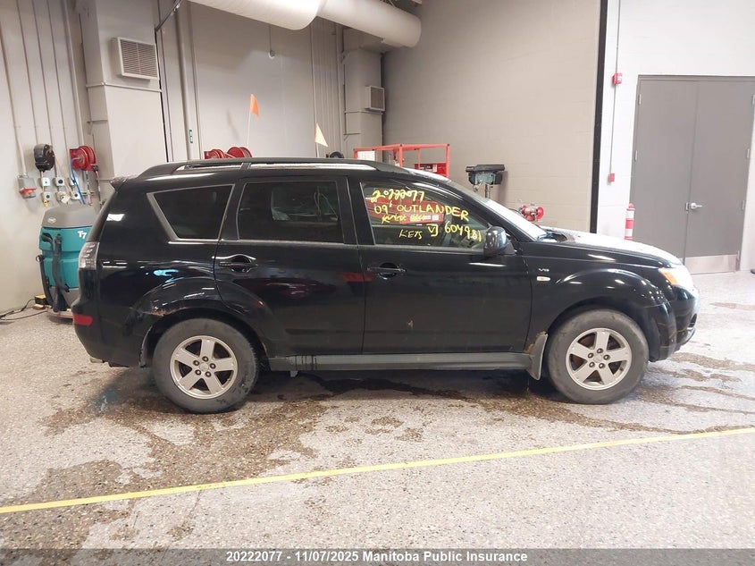 2009 Mitsubishi Outlander Ls VIN: JA4MT31X09Z604981 Lot: 20222077