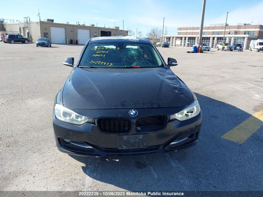 2015 BMW 3 Series VIN: WBA3C3C52FP663161 Lot: 20222239