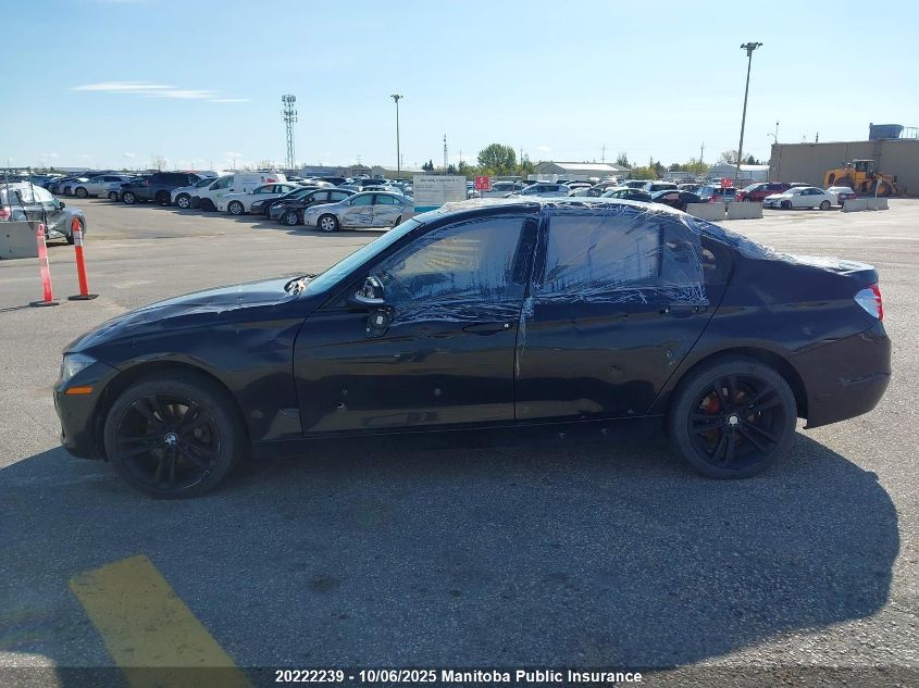 2015 BMW 3 Series VIN: WBA3C3C52FP663161 Lot: 20222239