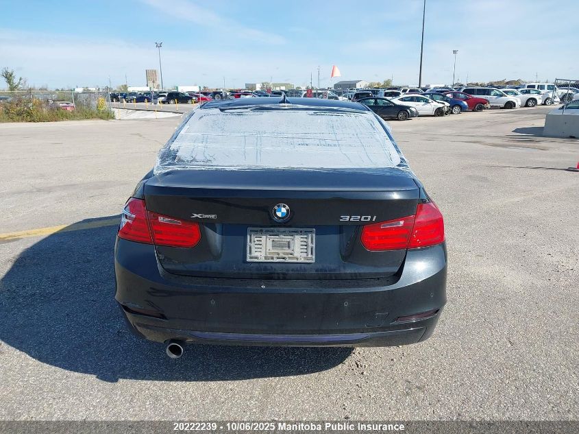 2015 BMW 3 Series VIN: WBA3C3C52FP663161 Lot: 20222239