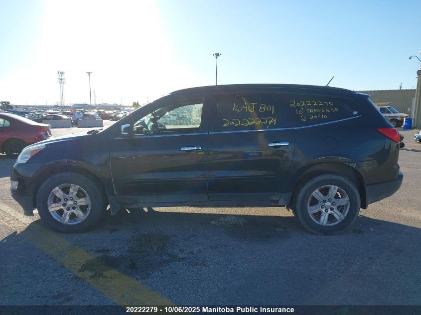 2010 Chevrolet Traverse Lt VIN: 1GNLVGED3AJ269101 Lot: 20222279