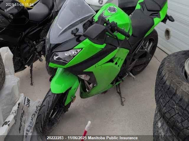 JKAEX8A17EDA17351 2014 Kawasaki Ex300 Ninja 300 auction photo 1