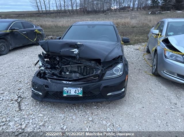 2014 Mercedes Benz C300W 4Matic VIN: WDDGF8AB0EA966836 Lot: 20222415