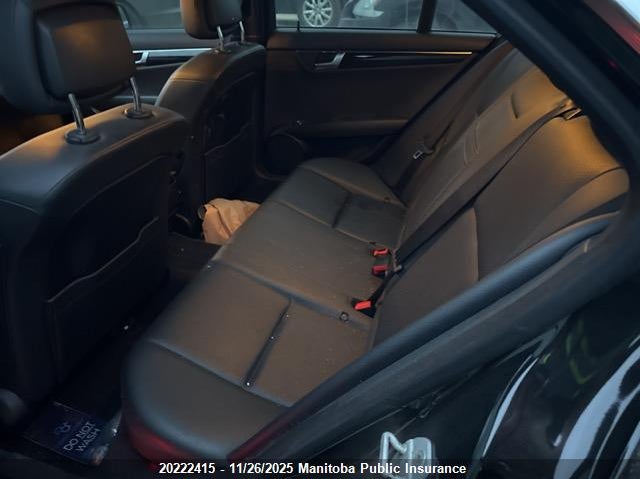 2014 Mercedes Benz C300W 4Matic VIN: WDDGF8AB0EA966836 Lot: 20222415