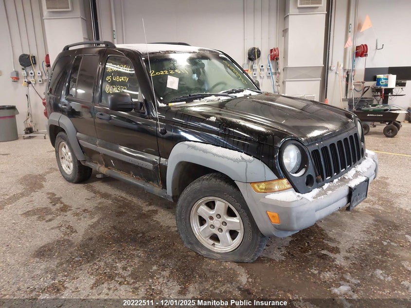 1J4GL48K75W670372 2005 Jeep Liberty Sport auction photo 1