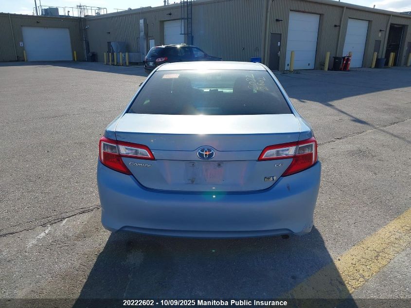 2012 Toyota Camry Le Hybrid VIN: 4T1BD1FK0CU014081 Lot: 20222602
