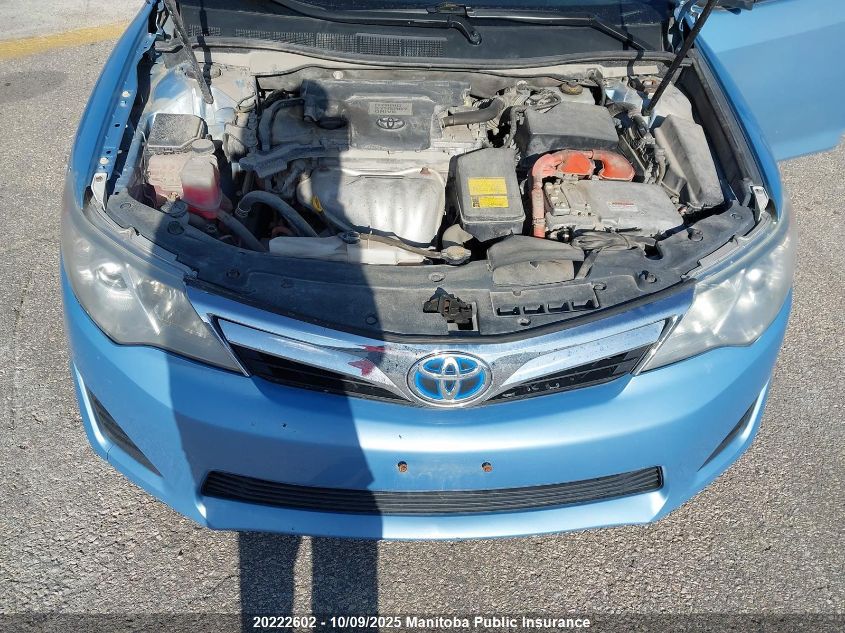 2012 Toyota Camry Le Hybrid VIN: 4T1BD1FK0CU014081 Lot: 20222602