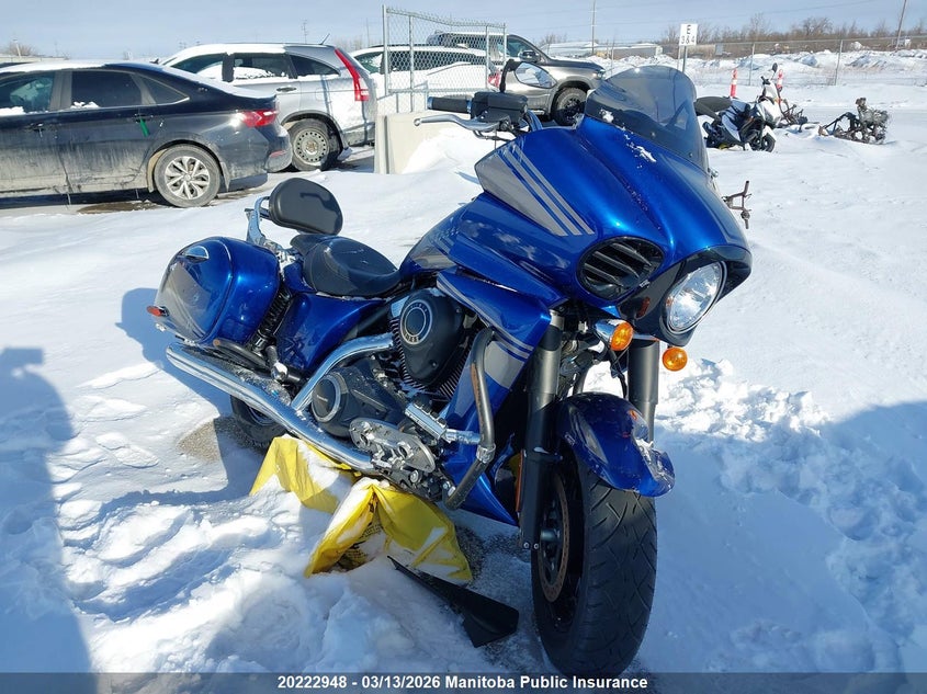 JKBVNRK15LA018340 2020 Kawasaki Vn1700 Vulcan Vaquero Abs auction photo 1