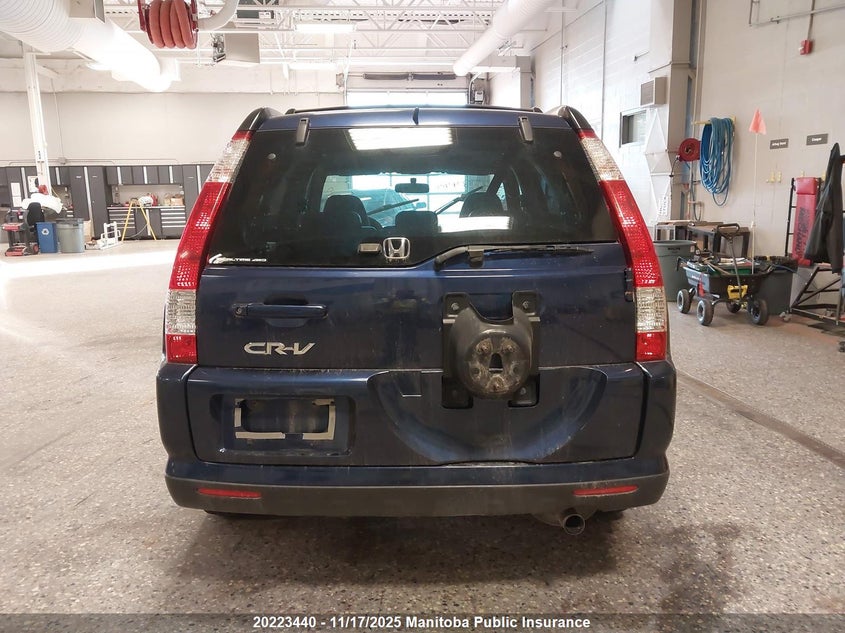 2005 Honda Cr-V Ex-L VIN: JHLRD78965C810250 Lot: 20223440