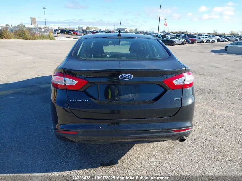 2015 Ford Fusion Se VIN: 1FA6P0H70F5126903 Lot: 20223473