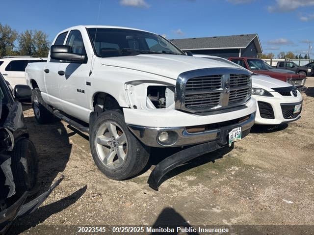1D7HU18268J217731 2008 Dodge Ram 1500 Slt Quad Cab auction photo 1