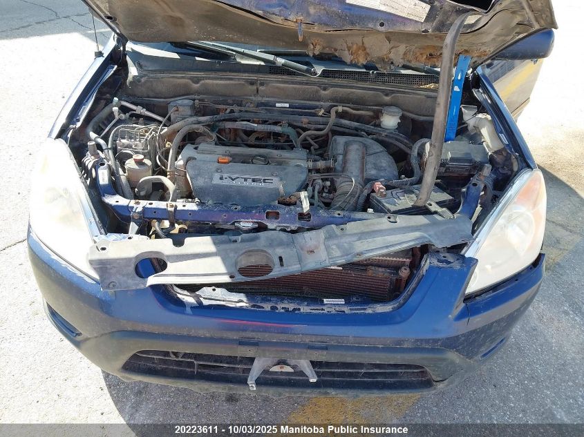 2004 Honda Cr-V Ex-L VIN: JHLRD78904C800845 Lot: 20223611