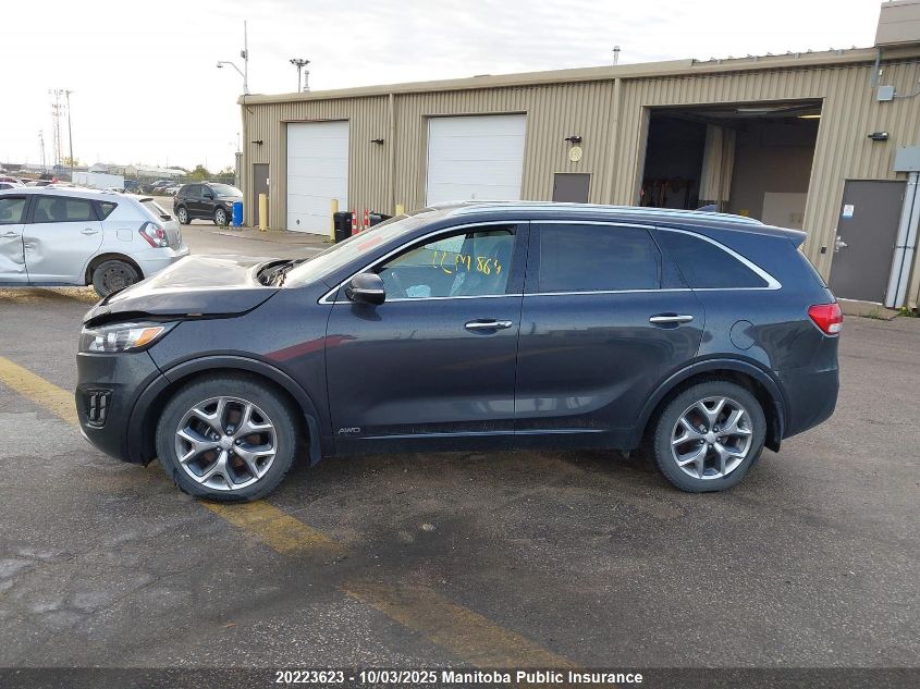 2018 Kia Sorento Sx Turbo VIN: 5XYPKDA13JG361080 Lot: 20223623