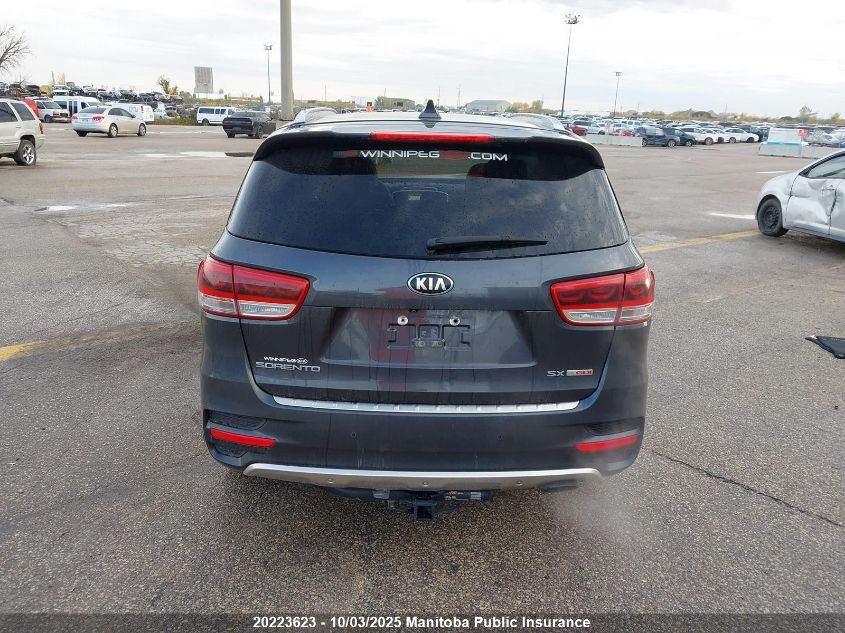 2018 Kia Sorento Sx Turbo VIN: 5XYPKDA13JG361080 Lot: 20223623