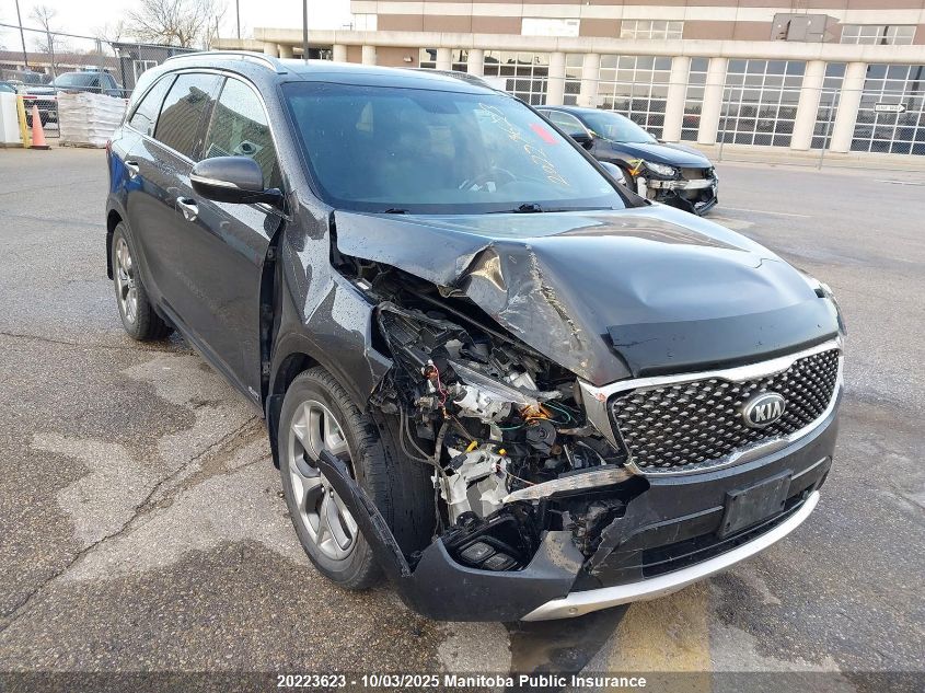 2018 Kia Sorento Sx Turbo VIN: 5XYPKDA13JG361080 Lot: 20223623