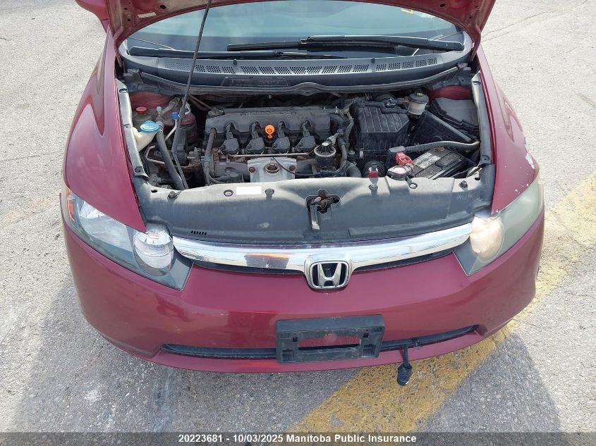 2006 Honda Civic Lx VIN: 2HGFA16516H014401 Lot: 20223681