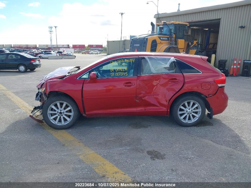 2009 Toyota Venza VIN: 4T3BE11A19U007345 Lot: 20223684
