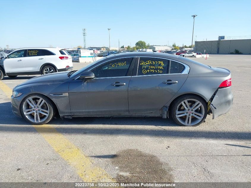 2017 Jaguar Xe 35T VIN: SAJAK4BV8HA975450 Lot: 20223758