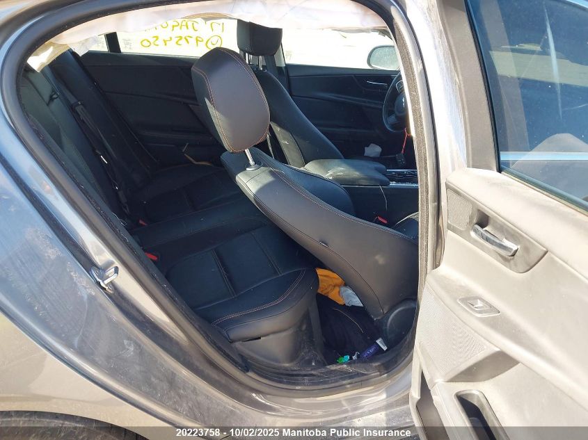 2017 Jaguar Xe 35T VIN: SAJAK4BV8HA975450 Lot: 20223758