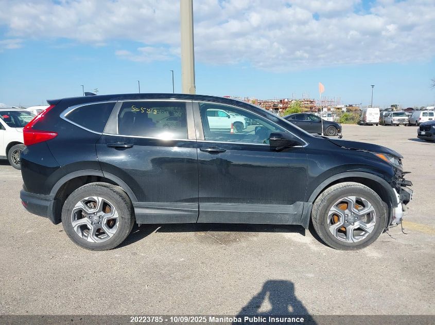 2017 Honda Cr-V Ex-L VIN: 2HKRW2H86HH100825 Lot: 20223785