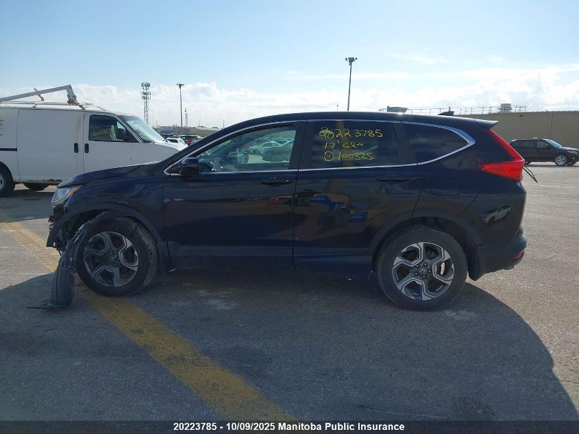 2017 Honda Cr-V Ex-L VIN: 2HKRW2H86HH100825 Lot: 20223785