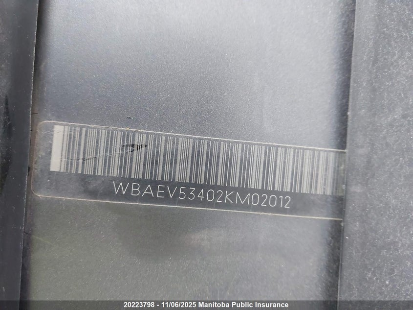 WBAEV53402KM02012 2002 BMW 3ER photo no. 9