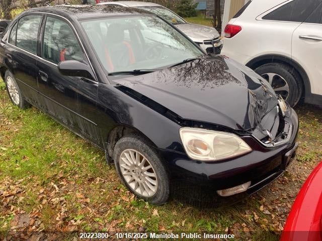 2HHES36653H002076 2003 Acura 1.7El auction photo 1