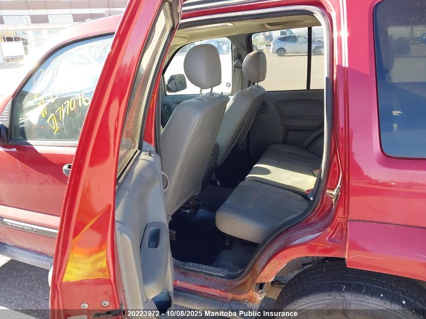 2007 Jeep Liberty Rocky Mountain Edition VIN: 1J4GL48K07W717096 Lot: 20223972