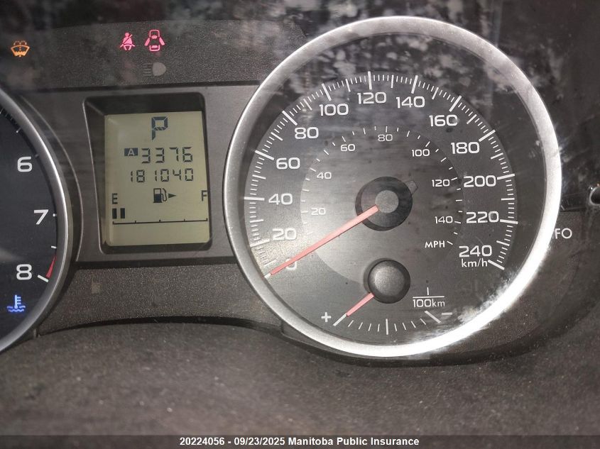 2012 Subaru Impreza 2.0I VIN: JF1GPAC61CH233056 Lot: 20224056