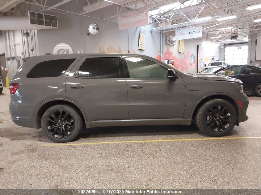 2022 Dodge Durango R/T VIN: 1C4SDJCTXNC195166 Lot: 20224095