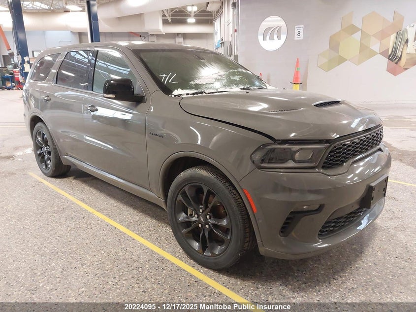 1C4SDJCTXNC195166 2022 Dodge Durango R/T auction photo 1