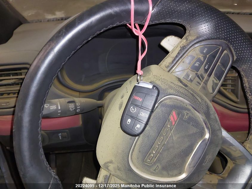 2022 Dodge Durango R/T VIN: 1C4SDJCTXNC195166 Lot: 20224095