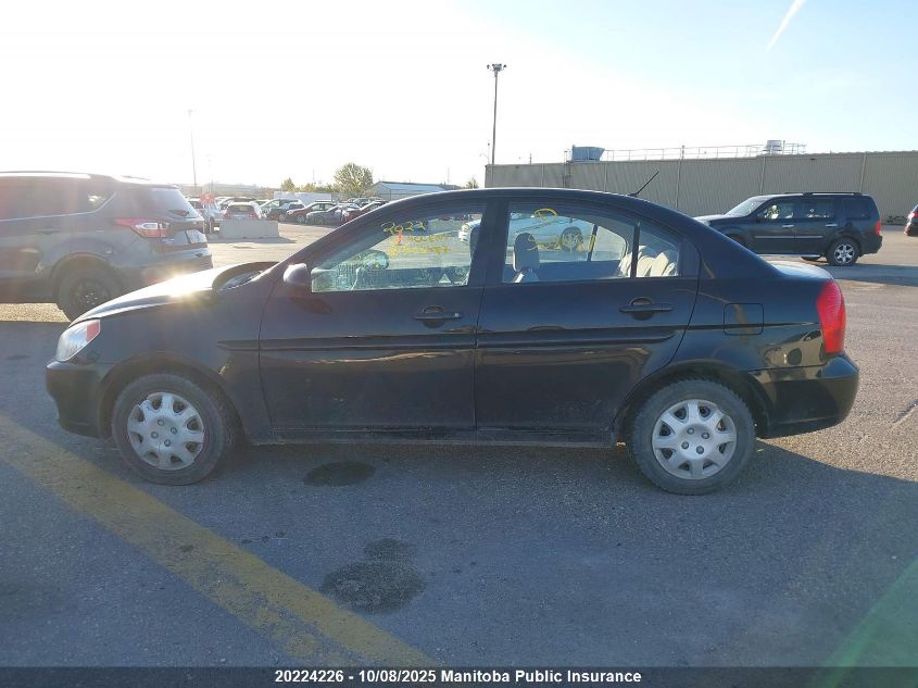 2010 Hyundai Accent Gl VIN: KMHCN4BC2AU508487 Lot: 20224226