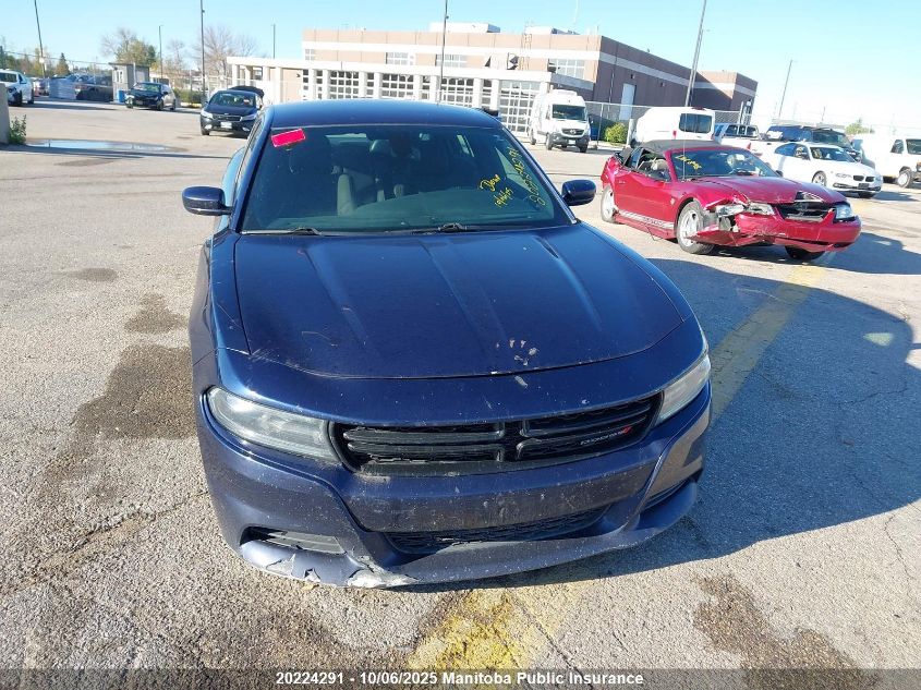 2015 Dodge Charger Sxt VIN: 2C3CDXHG5FH742222 Lot: 20224291