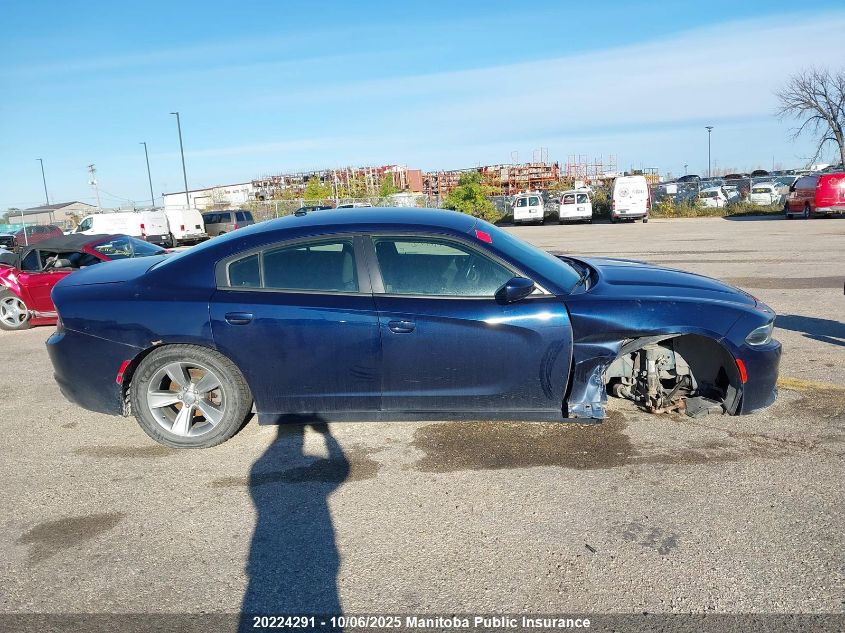 2015 Dodge Charger Sxt VIN: 2C3CDXHG5FH742222 Lot: 20224291