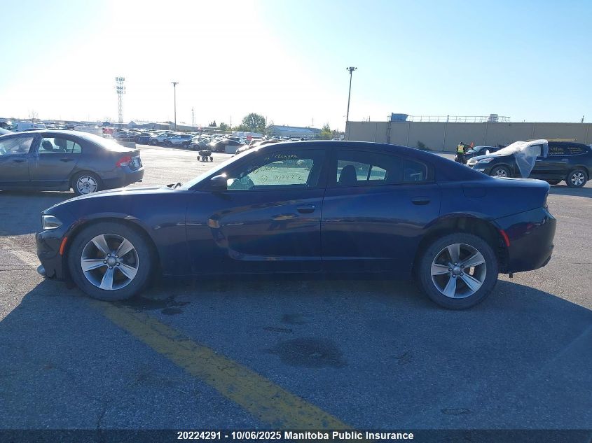 2015 Dodge Charger Sxt VIN: 2C3CDXHG5FH742222 Lot: 20224291