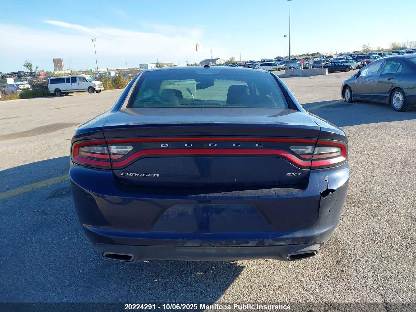 2015 Dodge Charger Sxt VIN: 2C3CDXHG5FH742222 Lot: 20224291