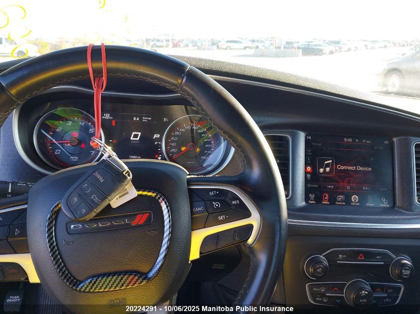 2015 Dodge Charger Sxt VIN: 2C3CDXHG5FH742222 Lot: 20224291