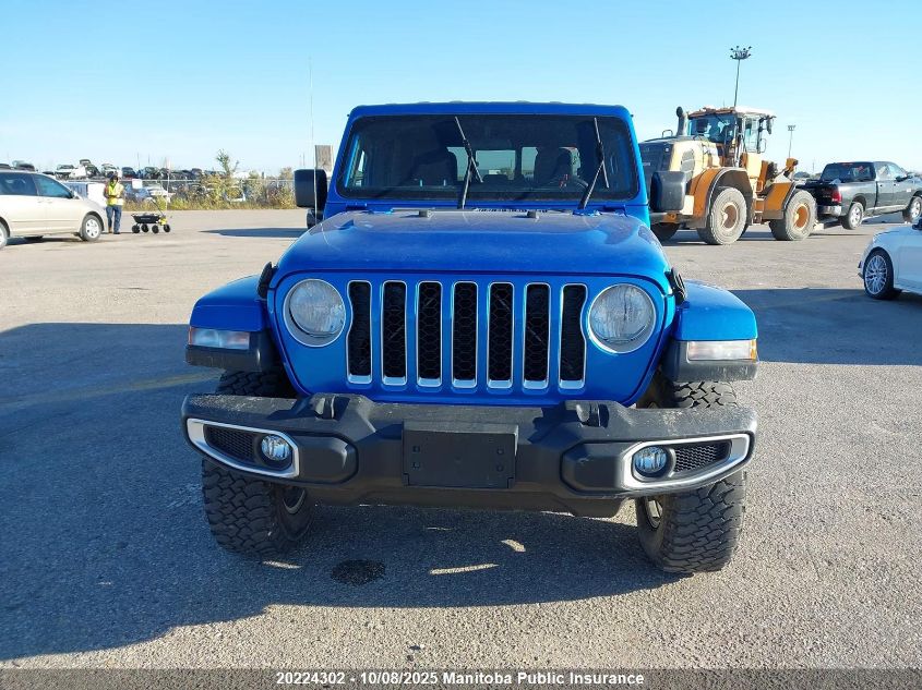 2020 Jeep Gladiator Overland VIN: 1C6HJTFG3LL169929 Lot: 20224302