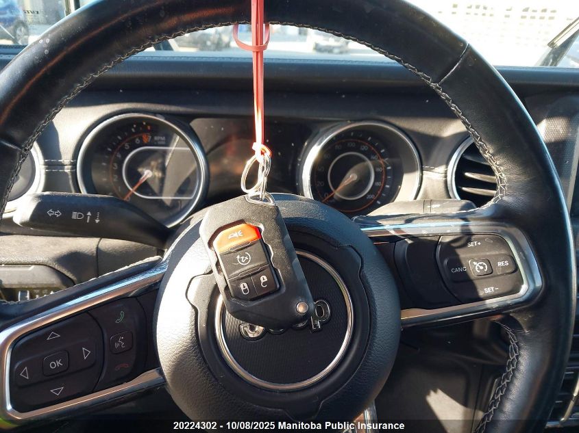 2020 Jeep Gladiator Overland VIN: 1C6HJTFG3LL169929 Lot: 20224302