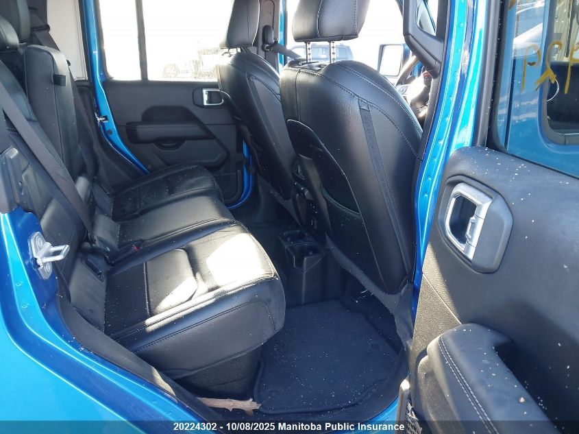 2020 Jeep Gladiator Overland VIN: 1C6HJTFG3LL169929 Lot: 20224302