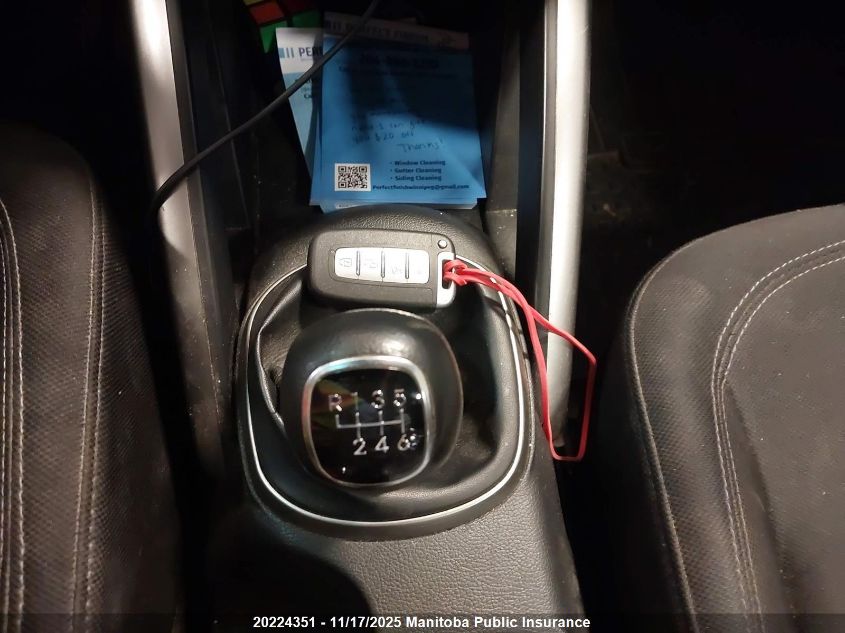 2012 Hyundai Veloster VIN: KMHTC6AD8CU081475 Lot: 20224351